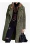 New Season Single Button Lined Double Pocket Winter Super Soft 100% Cotton Stylish Women's Plush Coat