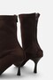 Jenny Women's Pointed Toe Heeled Stretch Boots A036- K1969 - 6