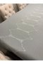 Embroidered Linen Textured Seamless Tablecloth 240X150 - 4