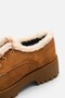 Luano Women's Plush Lace-Up Loafer A037-K1461 - 6
