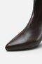 Vi̇sta Women's Short Heeled Pointed Toe Boots A012-K35 - 4