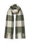 Women's Premium Soft Plaid Square Patterned Boucle Soft Textured Long Tassel Winter Shoulder Women's Shawl Scarf - 6