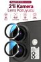 iPhone 17 / 16 / 16 Plus Compatible Premium Ar+Af Camera Lens Protector with Easy Installation Tool Set of 2