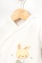 100% Cotton 7-Piece Newborn Baby Hospital Discharge Set with Skirt and Rabbit Figure - 5