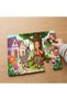 24 Piece Wooden Children's Puzzle with Keloğlan and Cute Donkey Design