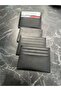 Slim Horizontal Model Black Basic Card Holder 6 Compartments Gift Wallet & Card Holder - 3