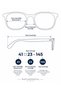 Re33427 Blue Gradient Blue Light Protective Glasses - 4