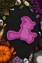 Witch with Broom Halloween Cookie Mold and Candy Dough Mold - 2