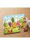 24 Piece Wooden Children's Puzzle with Smiling Fruits Design