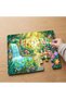 24 Piece Wooden Children's Puzzle with Fairytale Forest Design