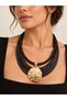 Aurelia Medallion Necklace and Bracelet Set - 3