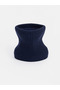 Navy Blue Fleece Lined Boy's Beret and Neck Collar - 2