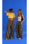 Women's Camouflage Baggy Oversize Sweatpants - 3