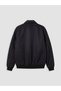 Black Relax Fit Men's Puffer Jacket - 7