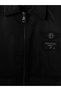 Black Relax Fit Men's Puffer Jacket - 8
