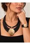 Aurelia Medallion Necklace and Bracelet Set