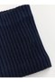 Navy Blue Fleece Lined Boy's Beret and Neck Collar - 4