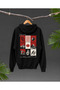 Palestine Themed Printed Oversize Hoodie Unisex Hooded Sweatshirt Vintage Design