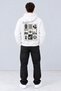 Palestine Themed Printed Oversize Hoodie Unisex Gaza Vintage Design - 3