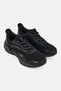 Men Lace Up Running Shoes, Black - 2