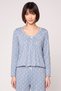 Women 2 Pieces Allover Print Pajama Top And Bottom Set, Multicolor - 2