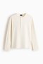 Slim Fit Ribbed Henley shirt - 5