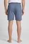 Men Brand Logo Sleepwear Shorts, Steel Blue - 4