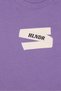 Men Oversized Crew Neck Short Sleeve Graphic Print T-Shirt, Purple - 5