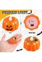 12 Pack Pumpkin Tea Lights Candles, LED Pumpkin Lights - 2