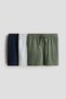 3-pack cotton shorts