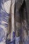 Abstract Pattern Viscose Shawl Indigo - 2
