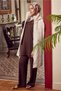 Belted Quilted Coat 90665 - 2