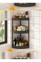 Kitchen Corner Storage Rack Seasoning Supplies Corner Storage Rack