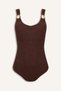 Regular Fit Wrinkled Textured Swimsuit (26 Sm) - 6