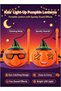 Cute Funny Face Light-Up Handheld Pumpkin Lantern, Kids Party Sound & Light Lantern, Festive Children's Toy Decoration - 6