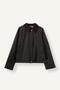 Velvet Shirt Collar Cotton Coat (26 Au) - 7