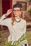 Tricot Sweater with Belt 46979 - 3