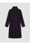 Esvab • Modern & Distinctive Stand Collar Belted Women's Cashmere Coat - 8