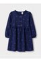 Quality Pieces from Çelebi Store: Bowknot Printed Girl's Dress - 4