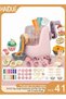 Playdough Set for Toddlers, Playdough Tools, Playdough Noodle Toy with 29 PCS Play Dough Accessories and Play Clay Sets with 12 Colors Dough for Boys and Girls Birthday Gift