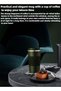 510ML Travel Mug Reusable Insulated Coffee Cup Vacuum Insulation Stainless Steel Thermal Coffee Mug For Hot Cold Drinks - 6