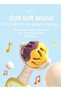 10-Piece Multi-Shaped Baby Rattle Toy Set With Orange Storage Box - 5