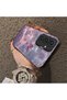 Samsung Galaxy S25 Compatible Silicone Edge Hard Back Case Butterfly Pattern Couple Phone Case - 4