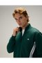 6Wm1022-Grn Men's Zippered Sweatshirt, Green. - 4