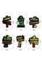 6 Pieces Halloween Tombstones Decorations and 12 Plastic Stakes Halloween Fluorescent Effect Tombstone Halloween Outdoor Decorations for Yard Garden Halloween Decoration - 3