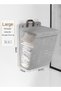 2Pcs Space-Saving Large Capacity Laundry Basket That Can Be Hung On The Wall - 7