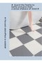 20 Pcs PVC Bath Mat Non Slip Shower Mat Bathroom Mats Bathroom Rugs Interlocking Soft Floor Mats PVC Floor Mat With Drain Holes For Home Kitchen Bathroom Shower Pool Balcony (10Pcs Gray+10Pcs White) - 2