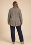 Modal Knitted Plus Size Blouse Khaki - 5