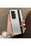 Samsung Galaxy S25 Compatible Silicone Edge Hard Back Case Porsche Patterned Couple Phone Case - 3