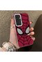 Samsung Galaxy S25 Compatible Silicone Edge Hard Back Case Spider-Man Patterned Couple Phone Case - 3